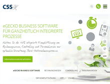Tablet Screenshot of css.de