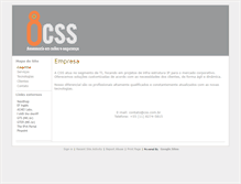 Tablet Screenshot of css.com.br